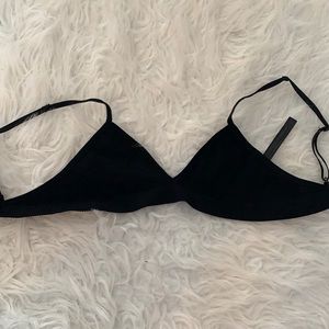 Urban outfitters black bralette